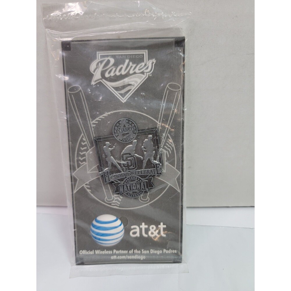 San Diego Padres Honor & Celebrate National League Lapel Pin AT&T Sealed